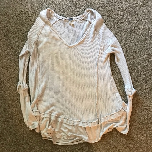 Free People Tops - Free People Oatmeal Thermal